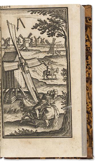 Cervantes, Miguel de (1547-1616) [Don Quixote in German, Illustrated]. Die Abentheurliche Geschichte des scharpfsinnigen Lehns-und Ritt